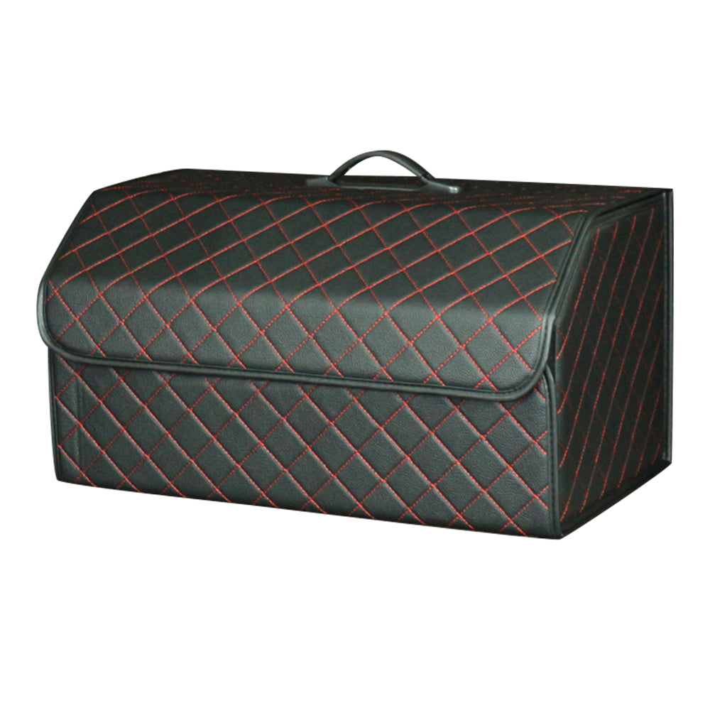 10006 Car Trunk Folding Leather Storage Box with Rubber Handle, Large Size 10006 Car Trunk Folding Leather Storage Box with Rubber Handle, Large Size
